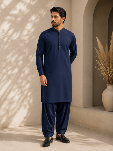 Four Seasons Wash & Wear (Navy Blue)